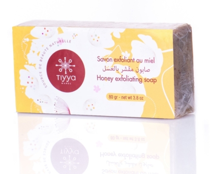 Image de Savon exfoliant au miel TIYYA (80g)