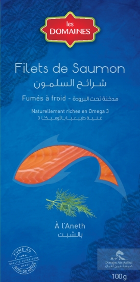 Image de Filet de saumon fumé à l'aneth - (100g)