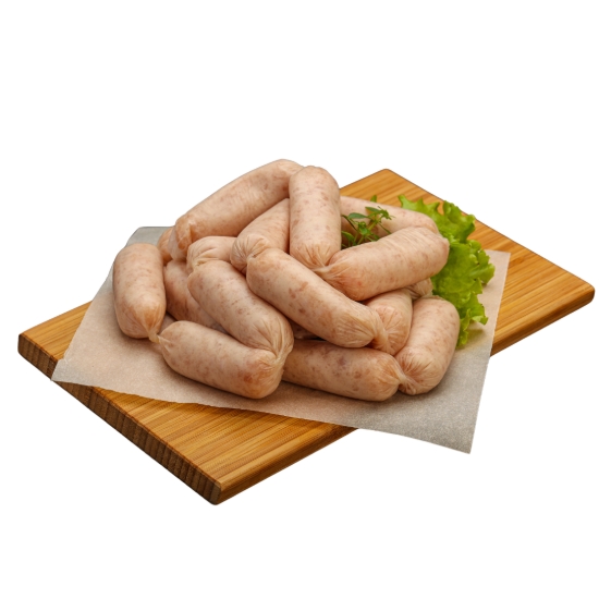 Image de Saucisses de poulet fermier - Premium (500g)