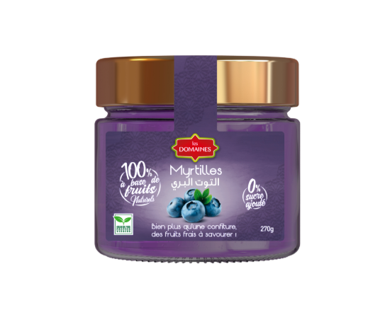 Image de Préparation aux fruits - Myrtille - 0 sucre ajouté (270g)