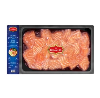 Image de Dés de saumon frais - (500g)
