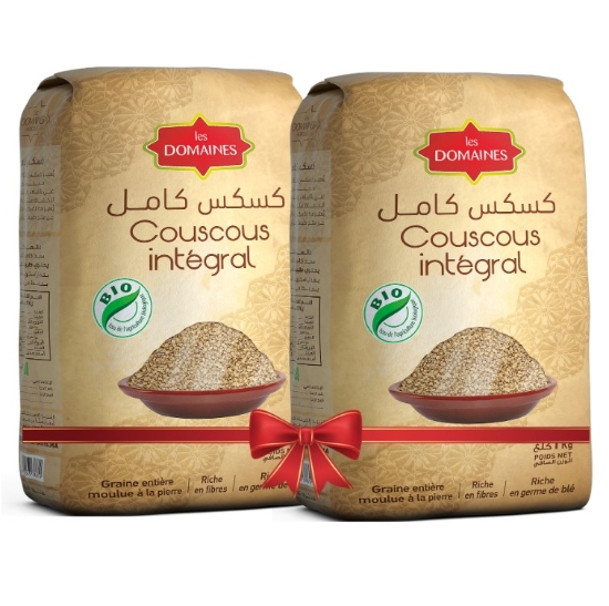 Image de Pack Duo Couscous intégral BIO - (2 kg)